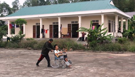 Một g&oacute;c Trung t&acirc;m BTXH Nghệ An