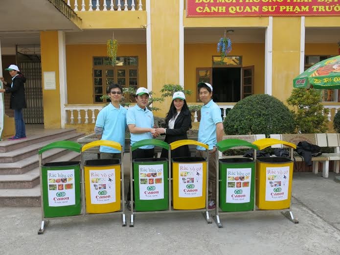 Canon g&oacute;p phần bảo vệ m&ocirc;i trường