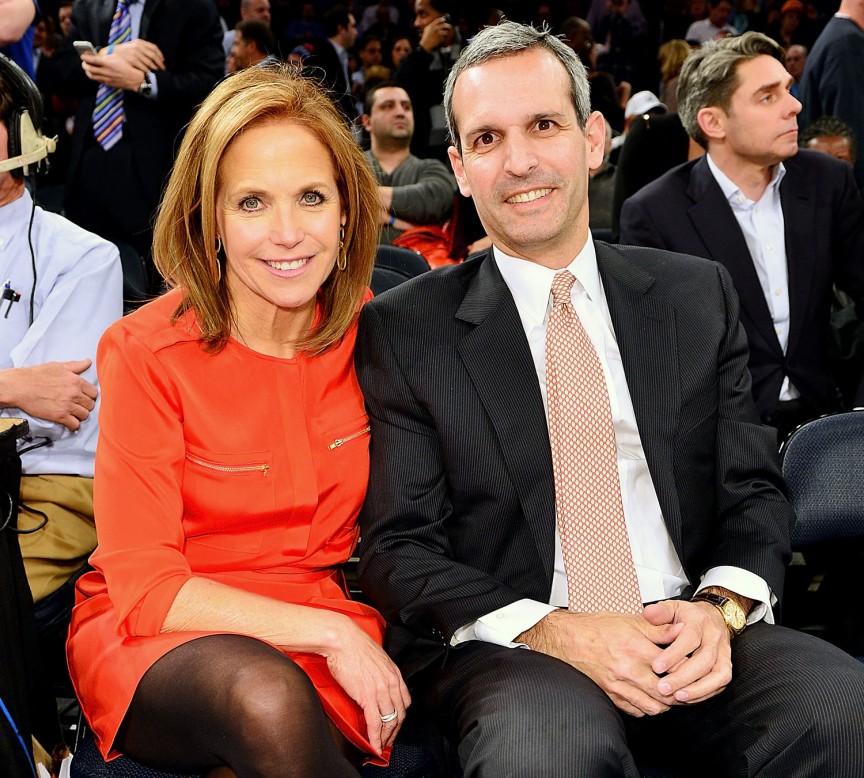 Katie Couric v&agrave; John Molner l&agrave; một trong những cặp đ&ocirc;i quyền lực nhất phố Wall