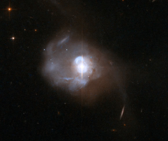 Hệ lỗ đen nhị ph&acirc;n si&ecirc;u khổng lồ. Ảnh Sci-news