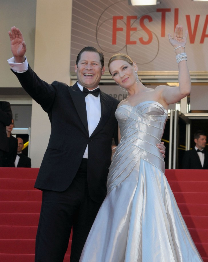 những cặp đ&ocirc;i gi&agrave;u c&oacute; nhất thế giới Uma Thurman v&agrave; Arpad Busson