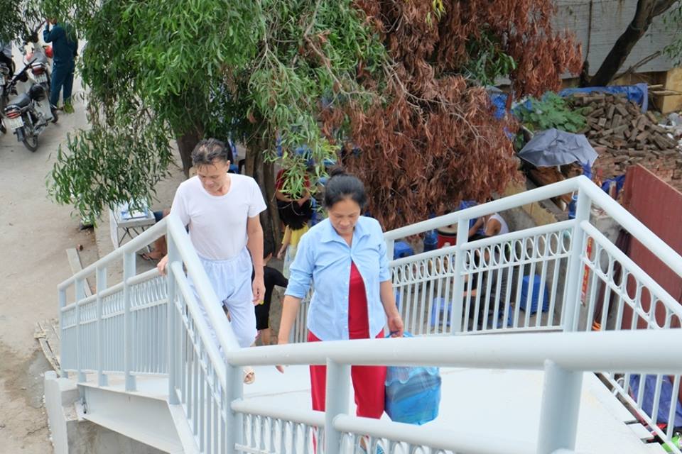 Cầu vượt viện K sau t&acirc;m thư gửi Bộ trưởng Đinh La Thăng