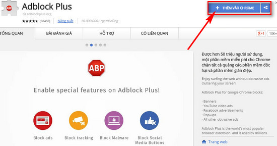 Chặn những quảng c&aacute;o phiền phức khi lướt web với Adblockplus 