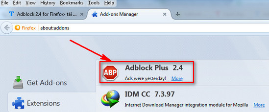 Chặn những quảng c&aacute;o phiền phức khi lướt web với Adblockplus 