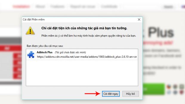 Chặn những quảng c&aacute;o phiền phức khi lướt web với Adblockplus 