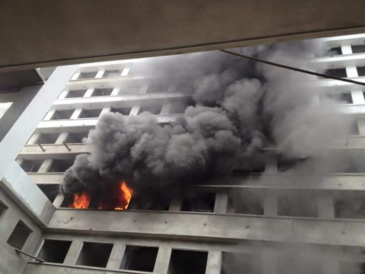 Ch&aacute;y ở Bệnh viện Nhiệt đới Trung ương cơ sở 2