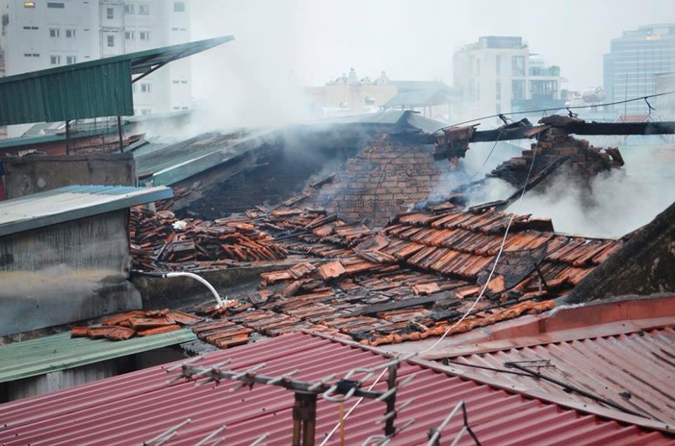 Ch&aacute;y tại khu tập thể trần quốc toản