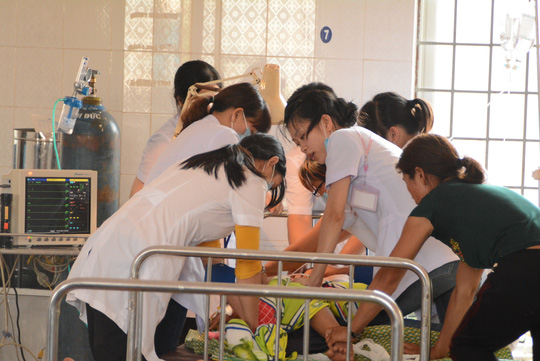 B&eacute; Doi - một trong ba nạn nh&acirc;n bị đuối nước tại hồ tưới c&agrave; ph&ecirc; ở Gia Lai đ&atilde; tử vong