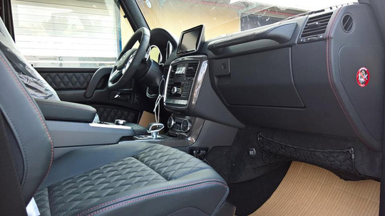 Chiếc Mercedes G63 AMG của vị đại gia được trang bị hiện đại v&agrave; cao cấp nhất. Ảnh: Autopro