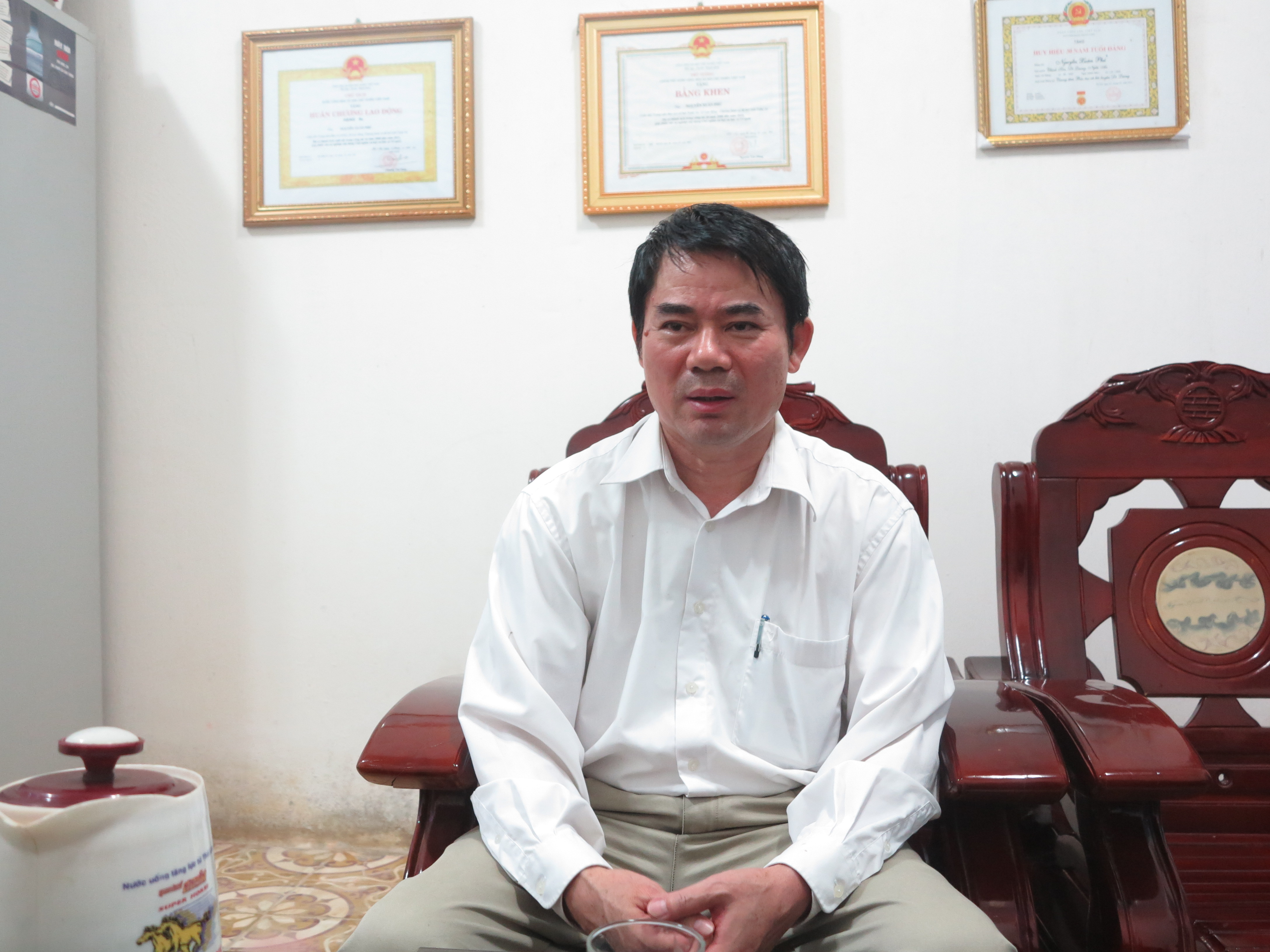 &Ocirc;ng Nguyễn Xu&acirc;n Ph&uacute; - GĐ Trung t&acirc;m bảo trợ x&atilde; hội Nghệ An