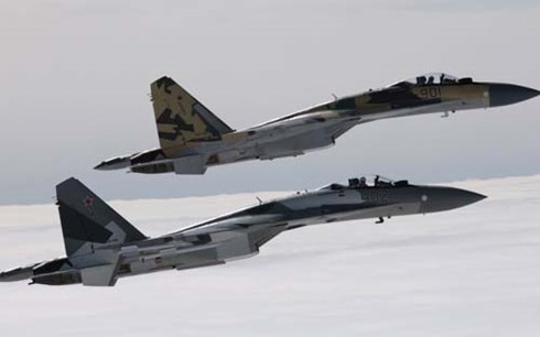 M&aacute;y bay chiến đấu Su-35 của Nga 'ch&aacute;y' đơn h&agrave;ng 