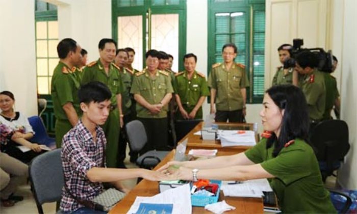 cấp chứng minh thư