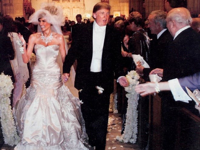  Tỷ ph&uacute; Donald Trump v&agrave; người vợ hiện tại. Ảnh: Kiến thức 