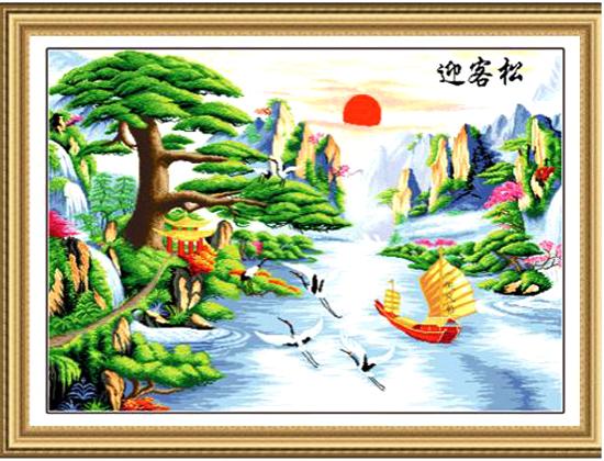 Người tuổi Dần n&ecirc;n chọn tranh phong thủy l&agrave; tranh phong cảnh, tranh hổ 