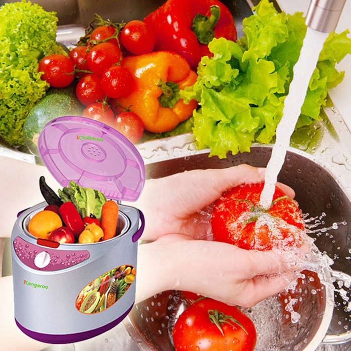 N&ecirc;n sục ozon cho hoa quả trước khi d&ugrave;ng