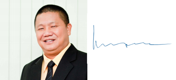 Chữ k&yacute; của tỷ ph&uacute; ng&agrave;nh t&ocirc;n &ndash; th&eacute;p L&ecirc; Phước Vũ
