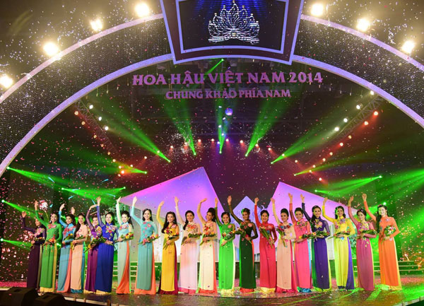 20 người đẹp gồm nhiều các tên nổi bật như người mẫu Lê Hà, người mẫu Ngọc Quý, người mẫu Diễm Hương, hotgirl Linh Sunny, Miss Teen Diễm Trang... sẽ tranh tài tại vòng chung kết cuộc thi Hoa hậu Việt Nam 2014 (26.11 - 6.12.2014) tại Phú Quốc, Kiên Giang