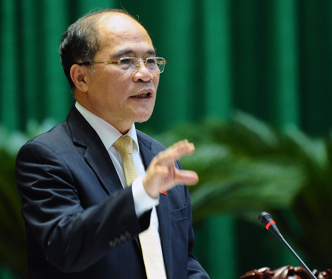 Chủ tịch Quốc hội Nguyễn Sinh H&ugrave;ng