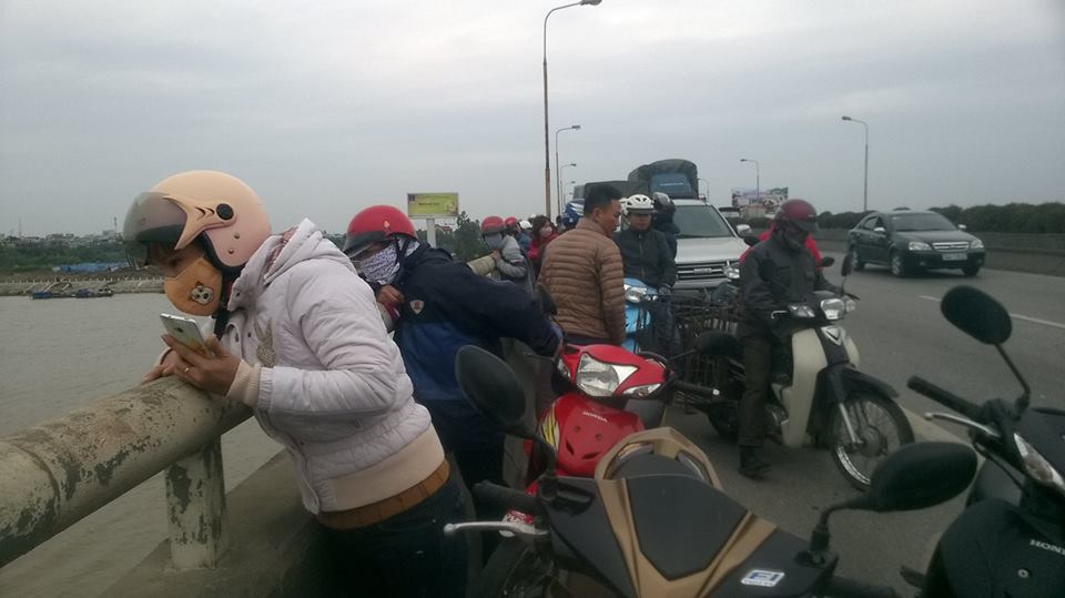 Khu vực cầu Ph&uacute; Lương, nơi c&ocirc; g&aacute;i trẻ nhảy xuống tự tử