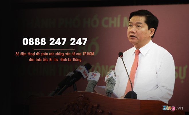 Gần 10.000 phản &aacute;nh đến đường d&acirc;y n&oacute;ng của &ocirc;ng Đinh La Thăng