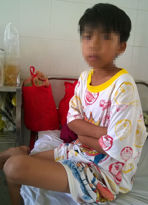 Ch&aacute;u H. tại bệnh viện