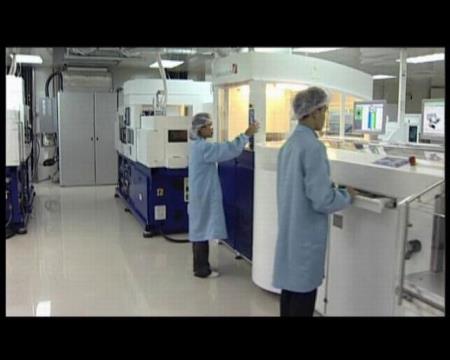 Một trong số d&acirc;y chuyền sản xuất của C&ocirc;ng ty
