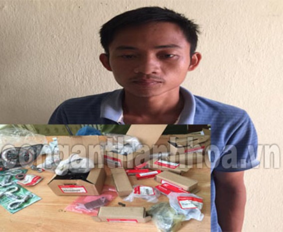 trộm cắp xe m&aacute;y