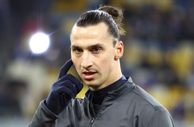  Ibrahimovic l&agrave; một trong những cầu thủ nổi ti&ecirc;ng của Thụy Điển 