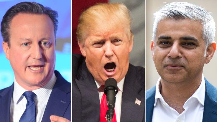 C&aacute;c nh&agrave; l&atilde;nh đạo Anh tỏ ra bất m&atilde;n với c&aacute;c ph&aacute;t ng&ocirc;n của Donald Trump gần đ&acirc;y