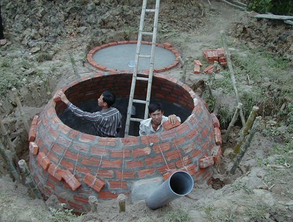  X&acirc;y dựng bể phốt (hầm biogas) cần nhiều yếu tố kỹ thuật