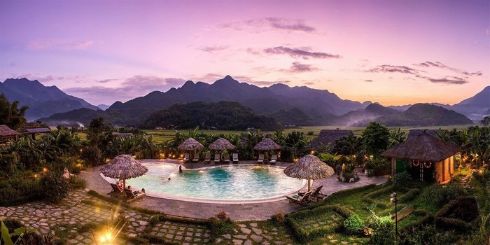 5 resort gần H&agrave; Nội &lsquo;l&agrave;m bạn&rsquo; với những c&aacute;nh đồng