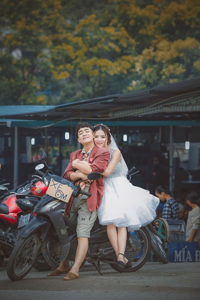 B&ograve; lăn ra cười với bộ ảnh cưới đẹp lạ k&igrave; của &lsquo;th&aacute;nh chế&rsquo; Đỗ Duy Nam