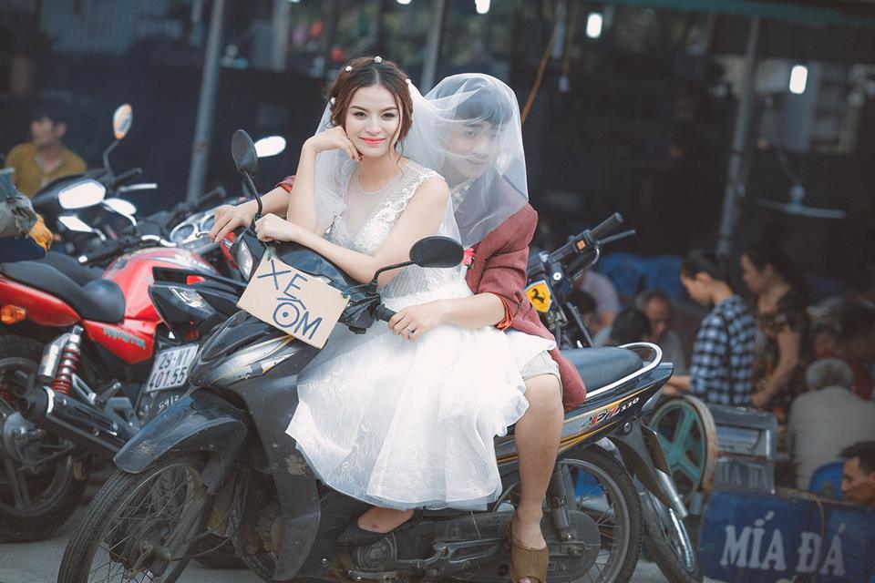B&ograve; lăn ra cười với bộ ảnh cưới đẹp lạ k&igrave; của &lsquo;th&aacute;nh chế&rsquo; Đỗ Duy Nam