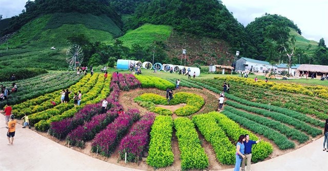Du lịch Mộc Ch&acirc;u, đừng bỏ lỡ khu vui chơi HappyLand
