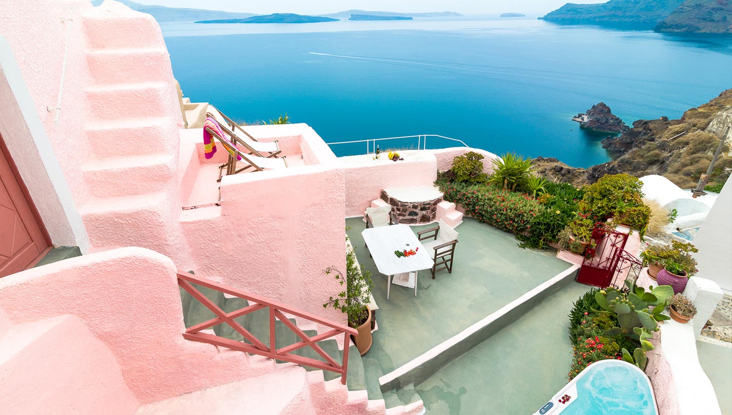 Chu du Hi Lạp v&agrave; kh&aacute;m ph&aacute; những ng&ocirc;i nh&agrave; nấm ở Santorini