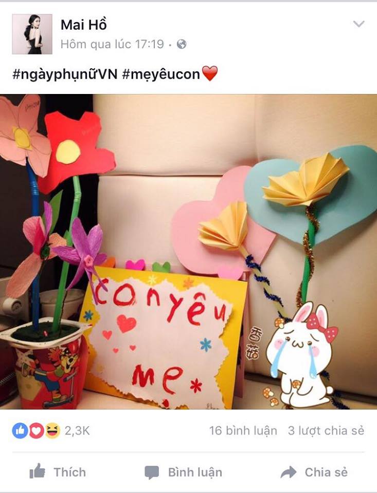 Sao Việt được tặng m&oacute;n qu&agrave; g&igrave; nh&acirc;n ng&agrave;y 20/10?