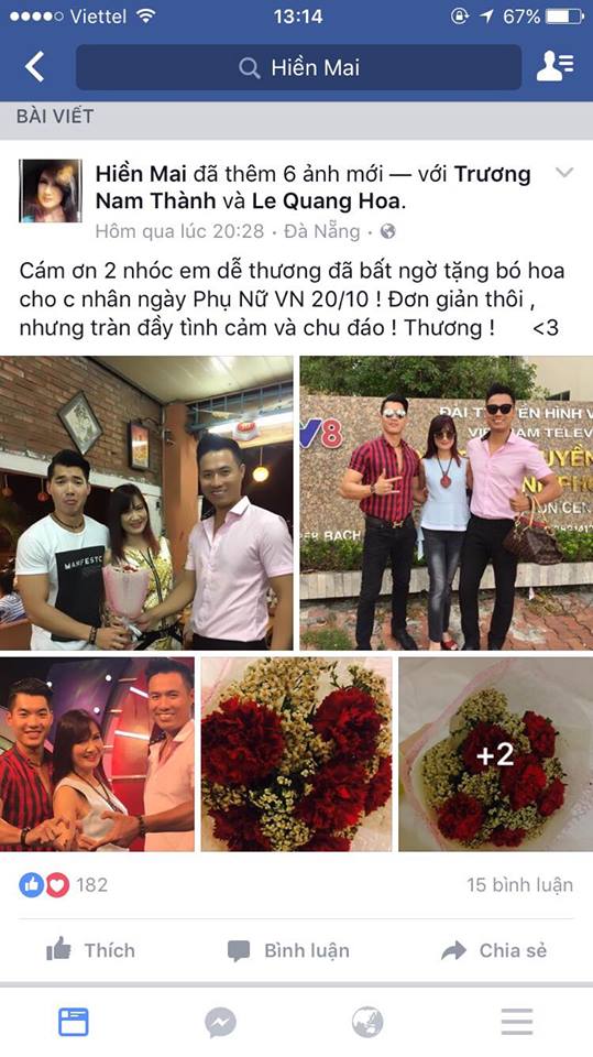 Sao Việt được tặng m&oacute;n qu&agrave; g&igrave; nh&acirc;n ng&agrave;y 20/10?