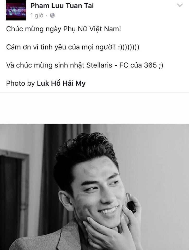Sao nam Việt gửi lời ch&uacute;c &yacute; nghĩa nh&acirc;n ng&agrave;y Phụ nữ Việt Nam