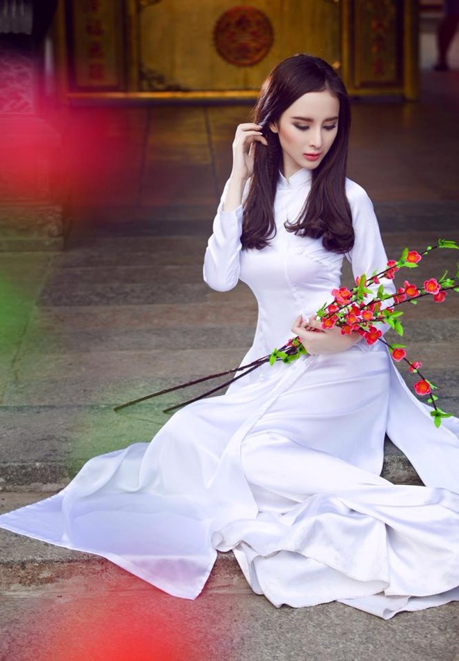 Ngắm nhan sắc sao Việt khi mặc &aacute;o d&agrave;i
