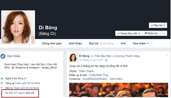 Hàng loạt sao Việt, hot teen bị mất quá nửa lượng follower Facebook chỉ sau 1 đêm