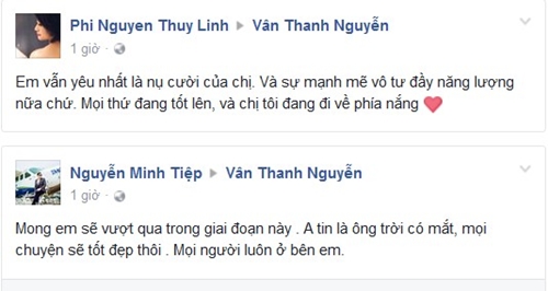 Sao Việt c&ugrave;ng kh&aacute;n giả gửi lời động vi&ecirc;n MC V&acirc;n Hugo