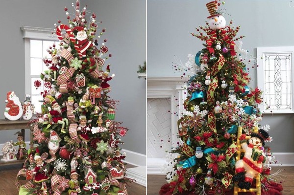 Những kiểu trang tr&iacute; c&acirc;y th&ocirc;ng Noel đẹp nhất năm 2016