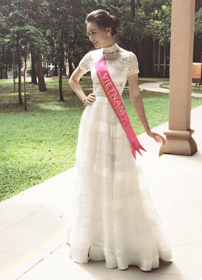 H&eacute; lộ trang phục dạ hội của Phạm Th&ugrave;y Linh tại Hoa hậu Du lịch quốc tế 2016