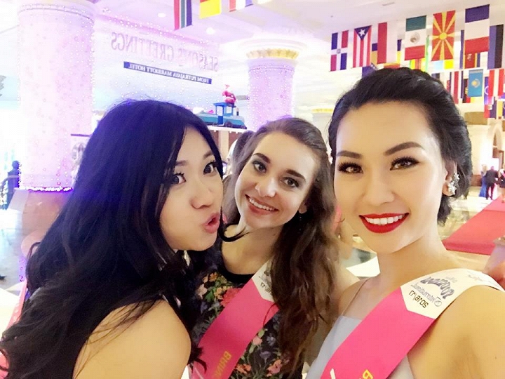 H&eacute; lộ trang phục dạ hội của Phạm Th&ugrave;y Linh tại Hoa hậu Du lịch quốc tế 2016
