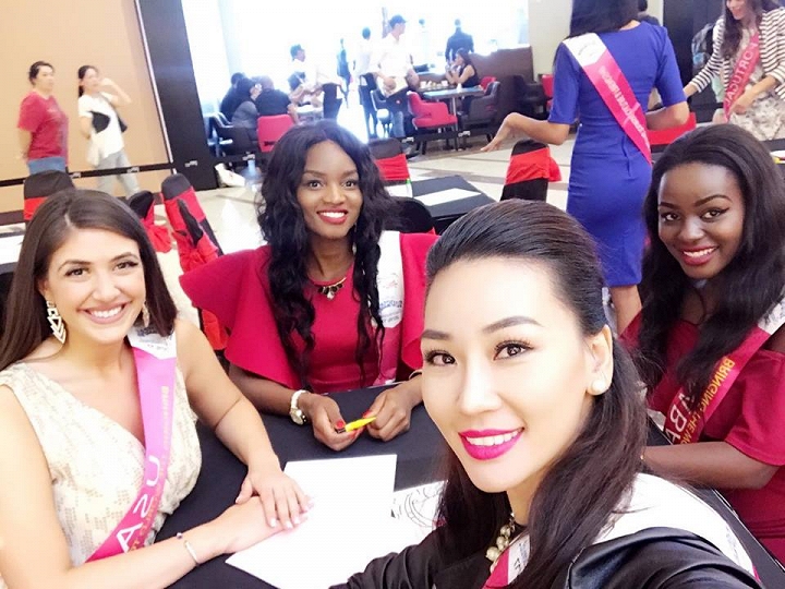 H&eacute; lộ trang phục dạ hội của Phạm Th&ugrave;y Linh tại Hoa hậu Du lịch quốc tế 2016