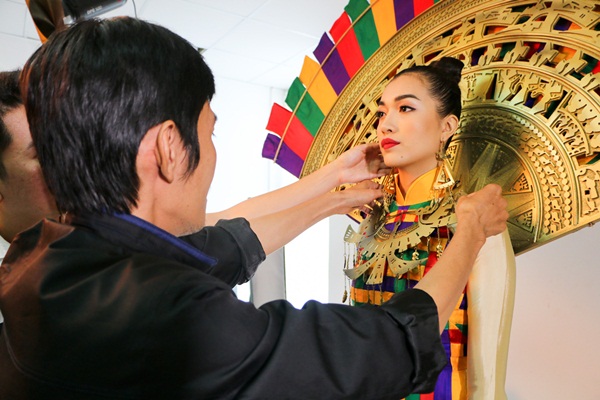 Hé lộ quốc phục của Lệ Hằng tại Miss Universe 2016 Hé lộ quốc phục của Lệ Hằng tại Miss Universe 2016