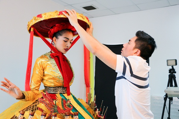 H&eacute; lộ quốc phục của Lệ Hằng tại Miss Universe 2016