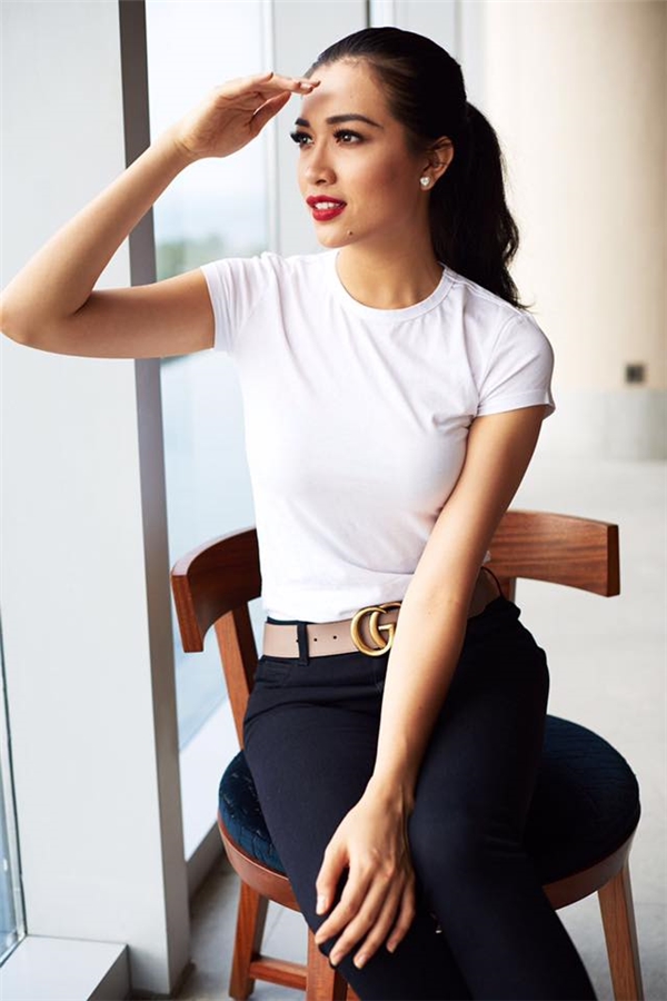 Lệ Hằng xuất hiện tr&ecirc;n fanpage ch&iacute;nh thức của Miss Universe 2016