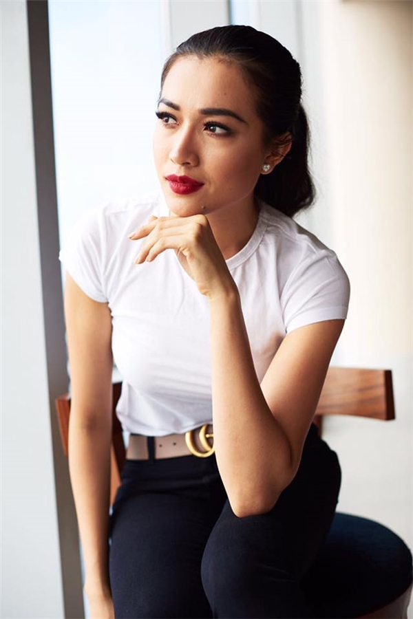 Lệ Hằng xuất hiện tr&ecirc;n fanpage ch&iacute;nh thức của Miss Universe 2016