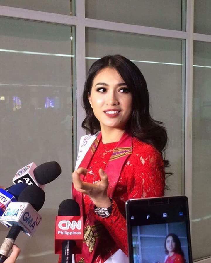 Lệ Hằng xuất hiện tr&ecirc;n fanpage ch&iacute;nh thức của Miss Universe 2016
